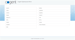 Desktop Screenshot of mirrors.cogentco.com