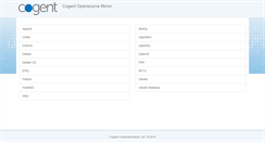Desktop Screenshot of mirror.cogentco.com